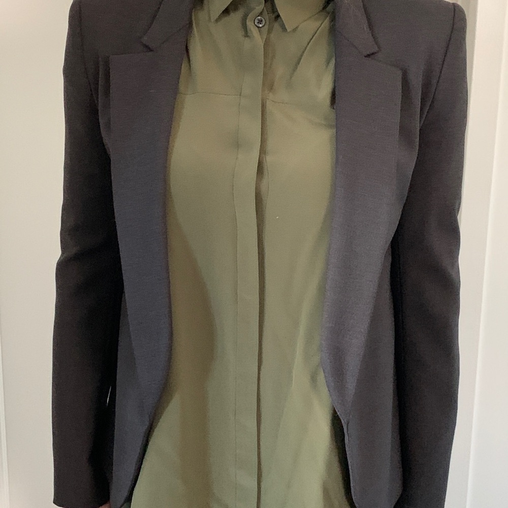 Grey theysken’s theory blazer sz 0